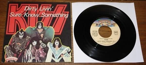 KISS ~ DIRTY LIVIN b/w SURE KNOW SOMETHING ~FRENCH CASABLANCA PIC SLEEVE 7" 1979 - Bild 1 von 7