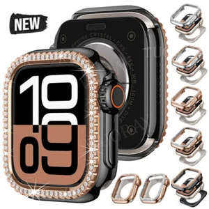 Für Apple Watch Series 9 8 7 6 5 4 Bling Schutzhülle Display Case Cover 44 45mm - Picture 1 of 42