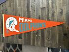 Official NFL Vintage Miami Dolphins 1967 NFL Felt Pennant