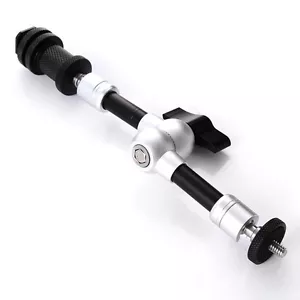 7'' Articulating Magic Arm for Flash LED light LCD Monitor Cameras Sliver - Picture 1 of 9