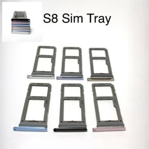 Samsung S8 (G950F) Sim & Memory Card Tray Holder New - Picture 1 of 1