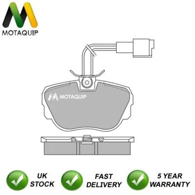 Brake Pads Set Front Motaquip Fits BMW 3 Series 1982-1994 - Image 1 of 4