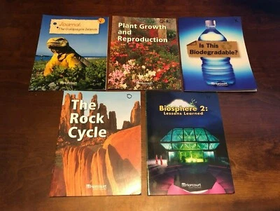 HARCOURT SCIENCE: GRADE 5 READER (Lot of 5 Different Titles) Like New Condition - Image 1 of 4