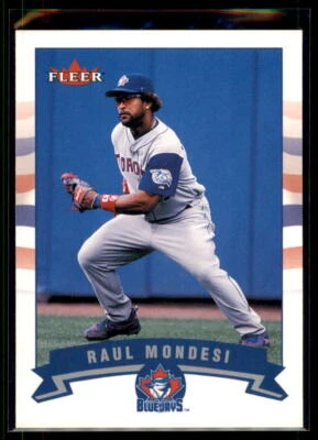 2002 Fleer Raul Mondesi #79 Toronto Blue Jays - Image 1 of 2