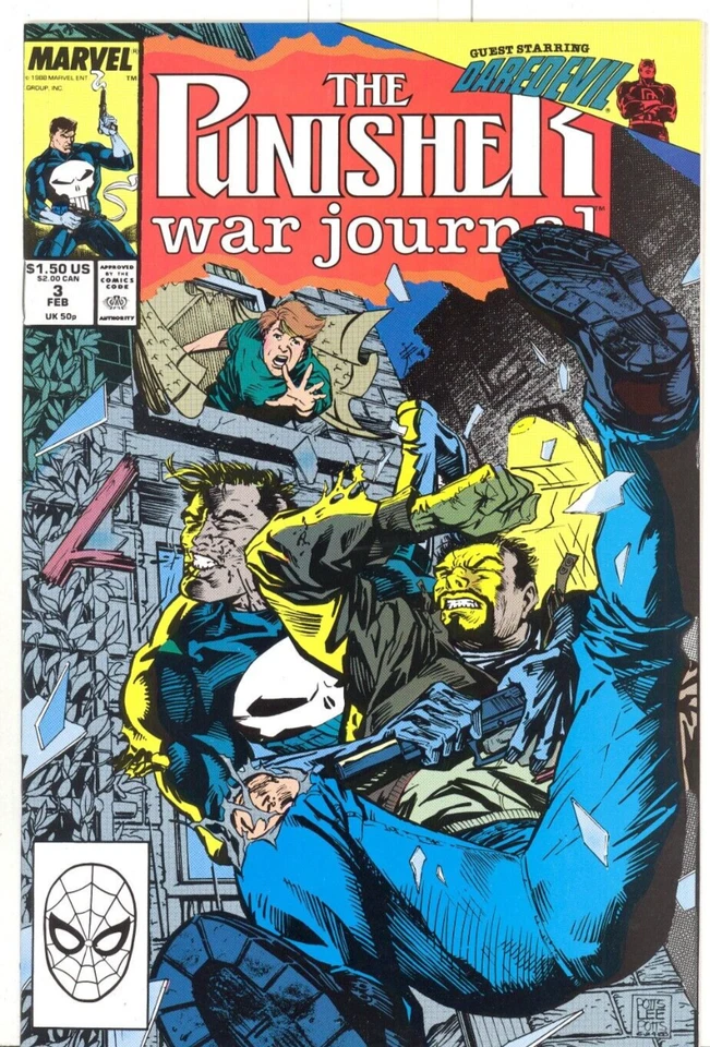 The Punisher War Journal #3 (Marvel Comics February 1989)
