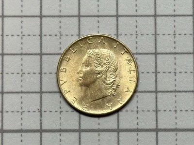Italy 20 Lire 1991 Brass Old Coin Coin Coins / 137 - Image 1 of 4