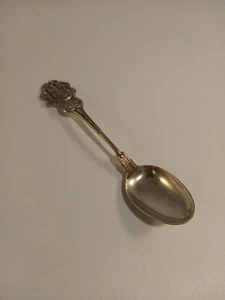 Sterling Silver Brighton Crest Souvenir Spoon Decorative Miniature Teaspoon - Picture 1 of 9