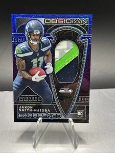 JAXON SMITH-NJIGBA 2023 Panini Obsidian RC Afilado 3 Muestra 4/5 Prizm “LEER” - Imagen 1 de 19