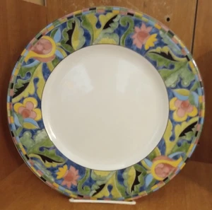 PTS / Interiors FANTASIA Dinner plate, 10 3/4" Stoneware, Excellent - Picture 1 of 5