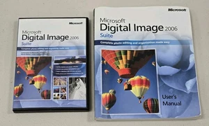 Microsoft Digital Image Suite 2006 Windows 2-Disc Set Editing Software w/ Manual - Picture 1 of 4