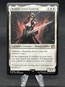 Beatrix, Loyal General (0554) [Regular] (NM) - MTG -  Final Fantasy (ENG) - Picture 1 of 2