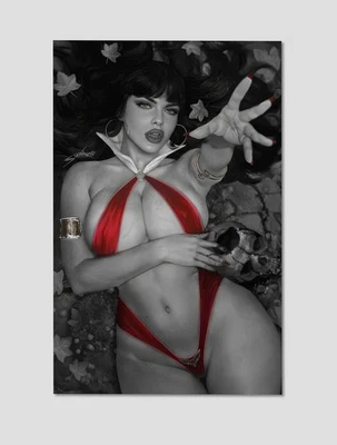 Vampirella Cosplay Premium Giclee Print 11" x 17" Vampire Wall Art - Image 1 of 3