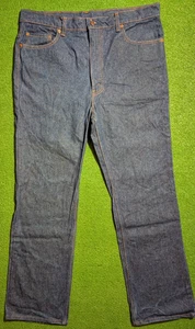 Vaqueros vintage años 70 Levi’s 517 0217 bootcut pierna acampanada lavado oscuro denim hippie 38x32 - Imagen 1 de 13