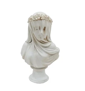 VERSCHLEIERTE DAMENBÜSTE Mini Halloween Dekoration Neu Einzelhandelsverpackung - Bild 1 von 3