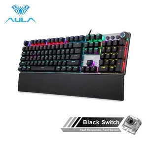 Pro Mechanical Keyboard 87-Key RGB Tri-Mode Wireless PBT Keycaps - Picture 1 of 1