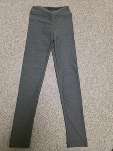 Lularoe L/XL Leggings kids- Solid BLACK *RARE* - Picture 1 of 2