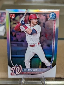 2025 Bowman Chrome- #42 Dylan Crews Red Rookie Redemption FREE SHIPPING!! - Picture 1 of 9