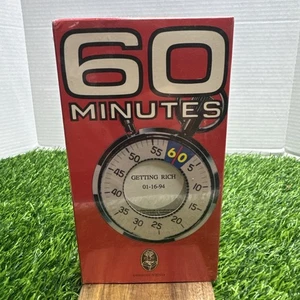 RARE 60 Minutes CBS Episode 01-16-94 VHS Getting Rich Sealed. - Picture 1 of 8