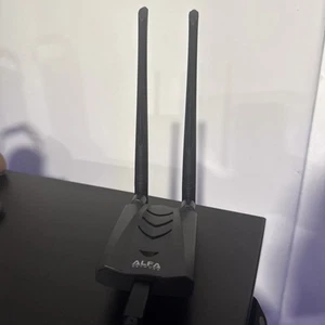 Alfa AWUS036ACH 802.11ac AC1200 867 Mbps Power Boost dual band Wi-Fi USB Adapter - Afbeelding 1 van 2
