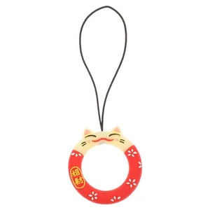  Cartoon Handy Lanyard Männer Und Frauen Telefon Armband Fingerschlaufe - Zdjęcie 1 z 12