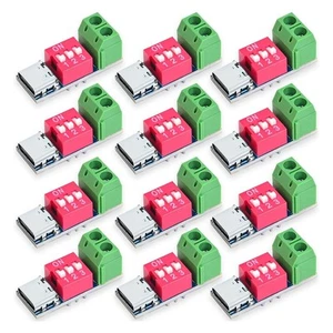USB-C PD Trigger Board Modul PD/QC Decoy Schnellladung USB Typ-C auf 12V Ho8380 - Bild 1 von 31
