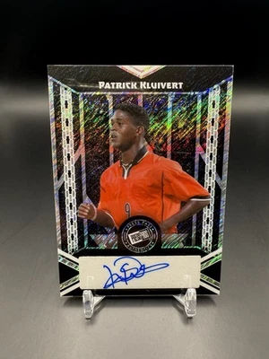 2024 Hoja Patrick Kluivert Press Pass Negro Brillo Automático/3 LEGEND 20A-PK1 Foto 1 de 2