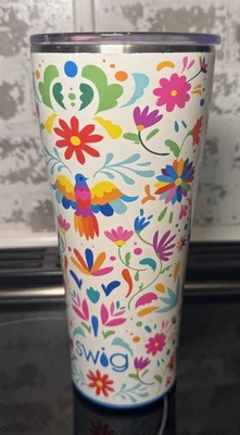 SWIG 32oz Vaso Aislado Viaje Café con Tapa Portavasos Amigable Foto 1 de 4