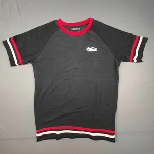 Pink Dolphin Shirt Mens Large Black Heavyweight Streetwear Hypewear Hip Hop - Picture 1 of 9
