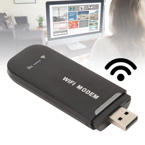 Router WiFi 4G Negro Hasta 10 Usuarios Estable Fácil Conexión USB Plug and Play... - Imagen 1 de 7
