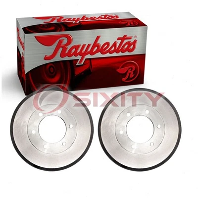 2 pc Raybestos R-Line Rear Brake Drums for 2004-2012 GMC Canyon Braking im - Image 1 of 4
