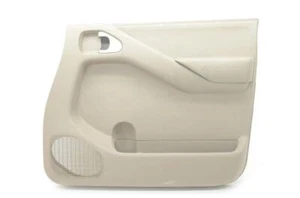 2005-2011 NISSAN FRONTIER KING CAB PASSENGER RIGHT FRONT DOOR TRIM PANEL TAN - Picture 1 of 12