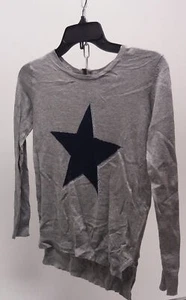 Aqua Girls' Intarsia Star Sweater - S - Picture 1 of 1
