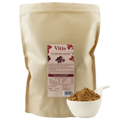 Traubenkernmehl ab 2kg glutenfrei laktosefrei ballaststoffreich Vitis Vital
