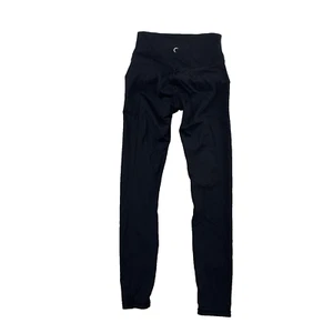 Zyia Active Women 6-8 Black Leggings Pull On Athletic Yoga 27" Inseam O11 - Picture 1 of 8