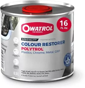Owatrol Polytrol 0,5 ml Rigenera L'Aspetto della Plastica, Pietra, Marmo,... - Foto 1 di 7