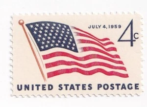 STAMP US SCOTT 1132 "49-Star Flag" 4 CENT 1959 MNH - Picture 1 of 1