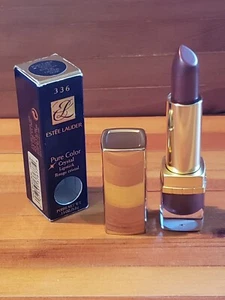 Estee Lauder Pure Color Crystal Lipstick CRYSTAL TIGER 336 NIB RARE Hard to Find - Picture 1 of 4