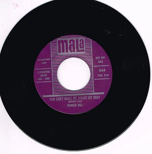 BUNKER HILL - YOU CAN'T MAKE ME DOUBT MY BABY / THE GIRL CAN'T DANCE (rockabilly - Imagen 1 de 1