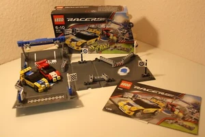 LEGO RACERS 8124 Ice Rally mit ausklappbarer Rennstrecke mit Karton - Bild 1 von 4