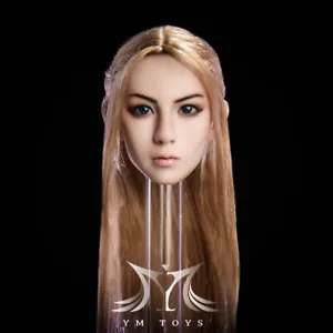 YMTOYS 1/6 YMT09A/B Cabeza Modelo Niña Elfa Para 12 "Figura de Acción Femenina - Imagen 1 de 27