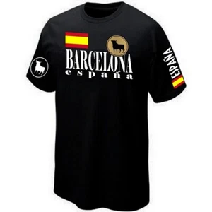 T-Shirt BARCELONA ESPANA ESPAGNE SPAIN - Maillot ★★★★★★ - Imagen 1 de 2