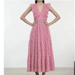 banjanan orion ärmelloses geblümtes Boho Stufen Maxikleid gefüttert Gr. Medium - Bild 1 von 17