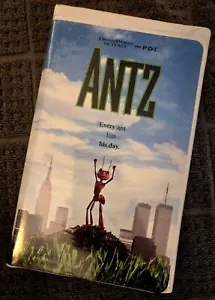 Antz VHS Tape DreamWorks Animated Movie 1998 Clamshell Case Family Comedy - Picture 1 of 3
