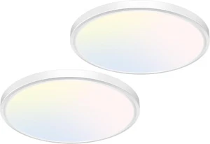 2pack Led Flush Mount Ceiling Light Lamp Surface Fixture 3000k 4000k 6500k - Picture 1 of 8