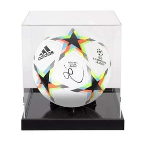 Luis Enrique Signed Football: Champions League - In Acrylic Display Case - Picture 1 of 5