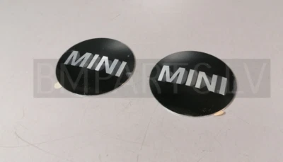 2x NEW GENUINE MINI R50 R53 R56 R5 R52 MINI PLAQUE WITH ADHESIVE FILM 6758687 - Image 1 of 4