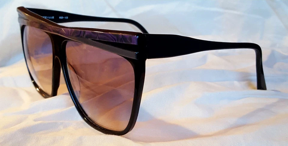 NOS Vintage 1970's Beville Sunglasses Color: Rainbow/Silver - Image 1 of 4