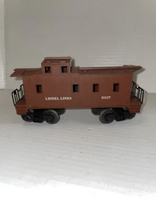 LIONEL 6017 MARRÓN CABOOSE - Imagen 1 de 4