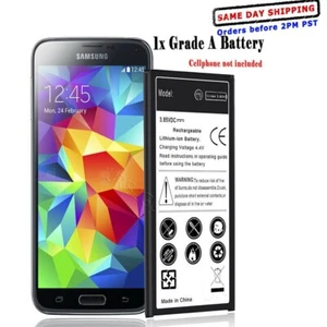 High Capacity 6820mAh Battery For Samsung Galaxy S5 Active SM-G870A EB-BG900BBZ - Picture 1 of 1