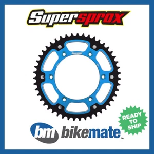 Sprocket Rear Stealth Blue 520-49T for HONDA XR 600 R 1985 1986 1987 - Picture 1 of 1